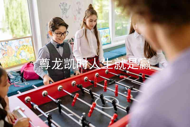 尊龙凯时人生就是赢